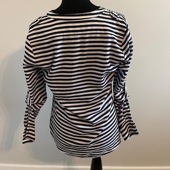 Premise Studio Striped Blouse Size S - Picture 2 of 2